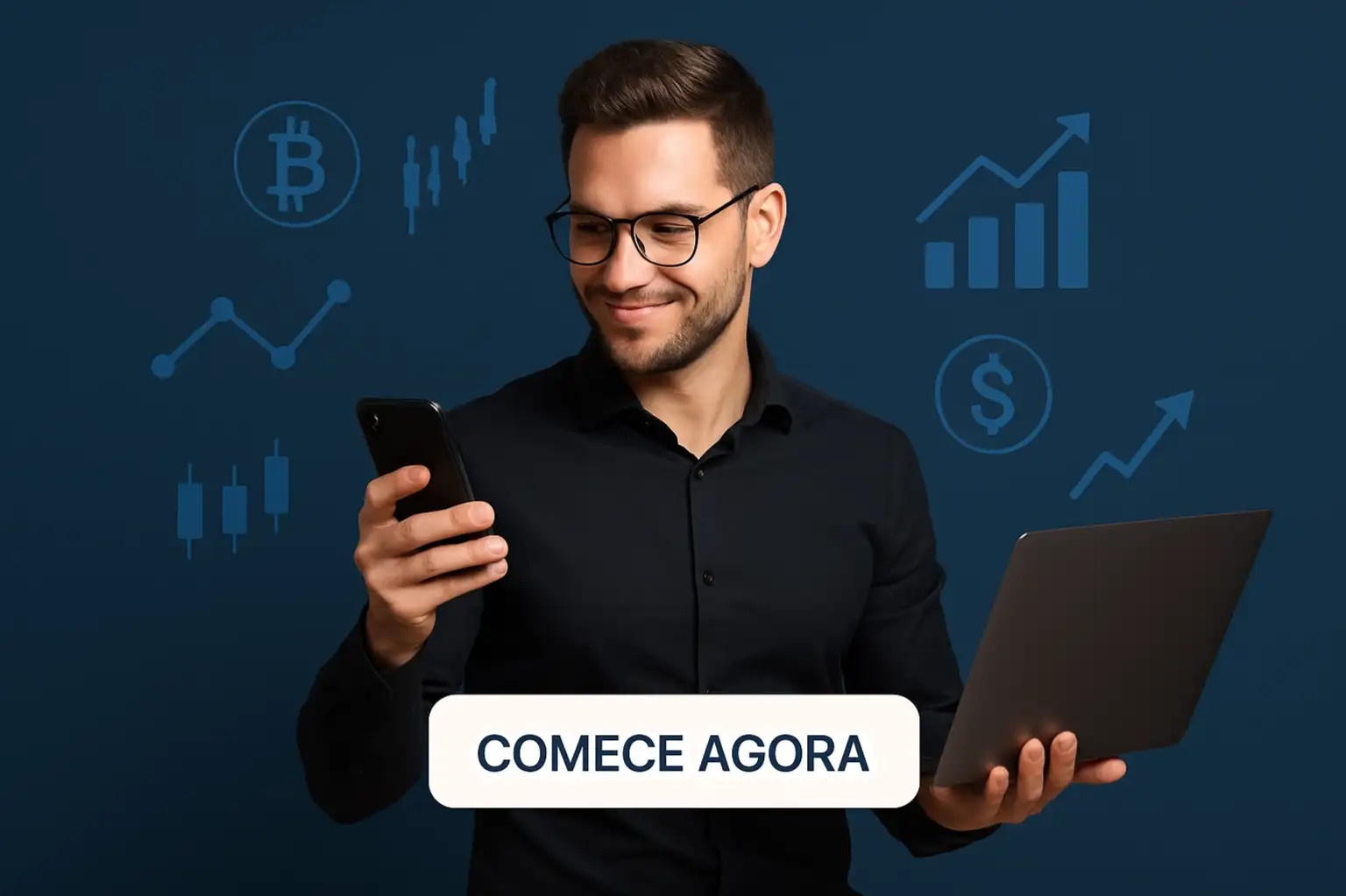 Abrir conta na Deriv e acessar a plataforma Lucro Trader